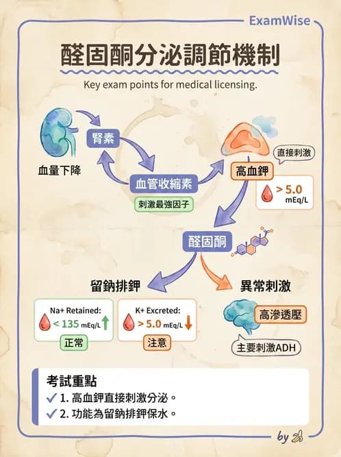 放射 - 內分泌生理 - AI 圖文解析預覽