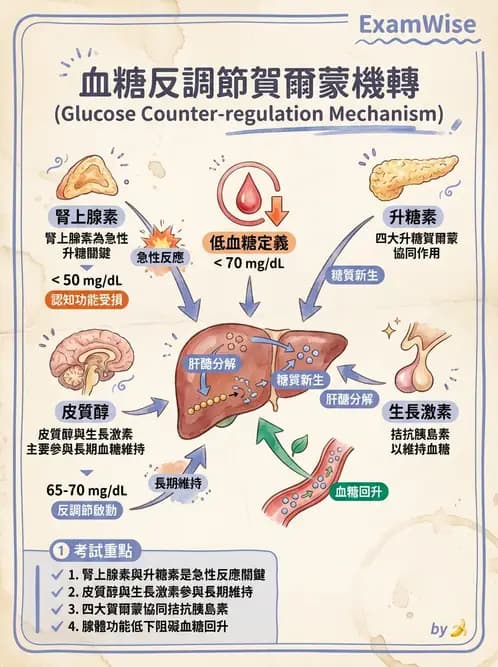放射 - 內分泌生理 - AI 圖文解析預覽