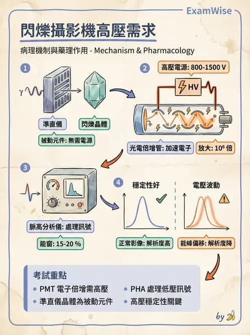 放射 - 核子醫學物理 - AI 圖文解析預覽