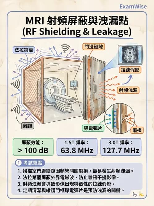 放射 - 磁場與射頻屏蔽 - AI 圖文解析預覽