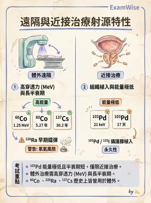 放射 - 遠隔治療機—機器結構與射束物理 - AI 圖文解析預覽