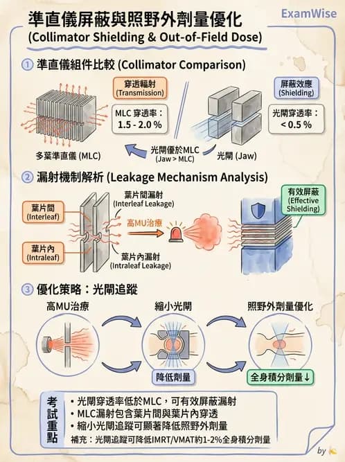 放射 - 強度調控放射治療(IMRT/VMAT/Tomotherapy) - AI 圖文解析預覽