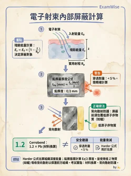 放射 - 電子射束臨床技術與應用 - AI 圖文解析預覽