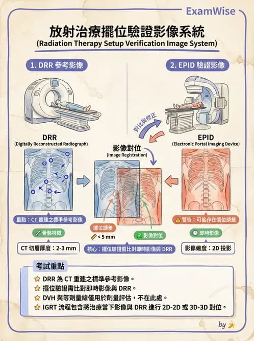 放射 - 影像導引放射治療(IGRT)與臨床應用 - AI 圖文解析預覽