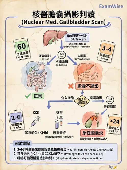 放射 - 肝膽造影 - AI 圖文解析預覽
