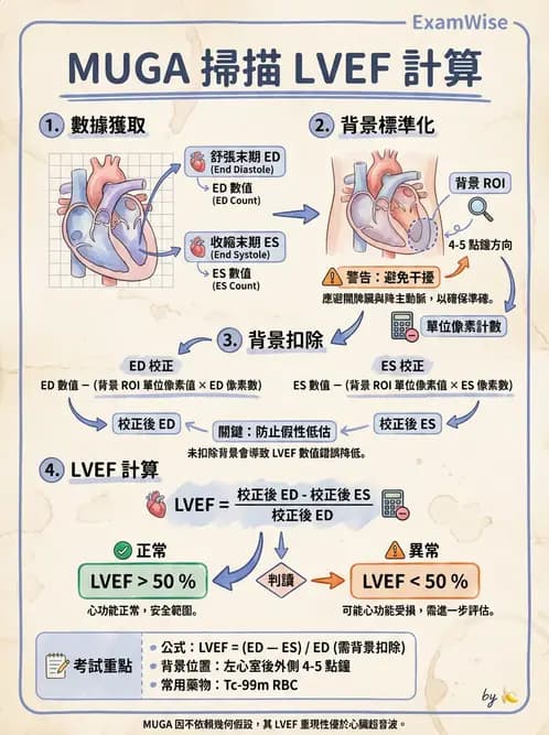 放射 - 心室功能造影 - AI 圖文解析預覽