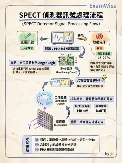 放射 - SPECT造影儀與品管 - AI 圖文解析預覽