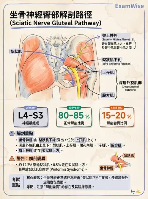 放射 - 脊神經叢與肢體神經 - AI 圖文解析預覽