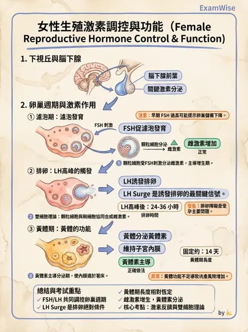 放射 - 生殖生理 - AI 圖文解析預覽