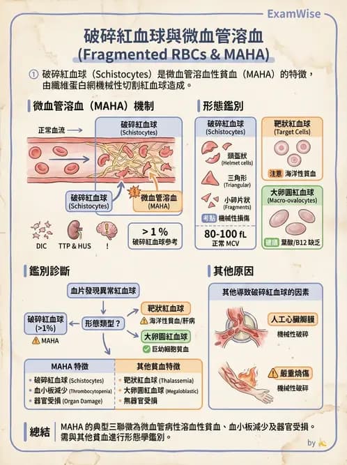 放射 - 造血及淋巴系統疾病 - AI 圖文解析預覽