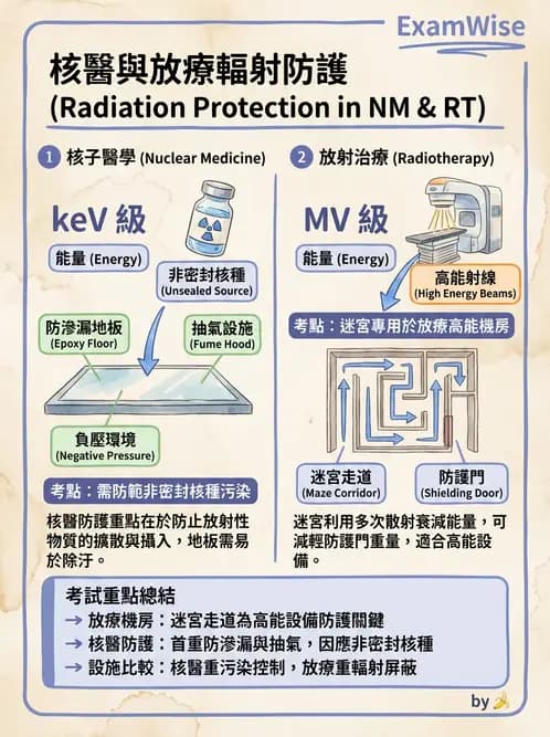 放射 - 屏蔽設計與材料選擇 - AI 圖文解析預覽