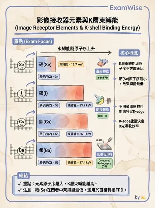放射 - 數位放射攝影(DR)偵測器與影像品質 - AI 圖文解析預覽