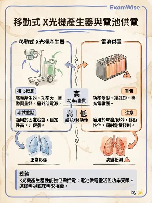 放射 - X光球管與高壓電路 - AI 圖文解析預覽