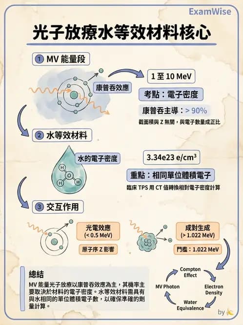 放射 - 游離腔劑量測量 - AI 圖文解析預覽