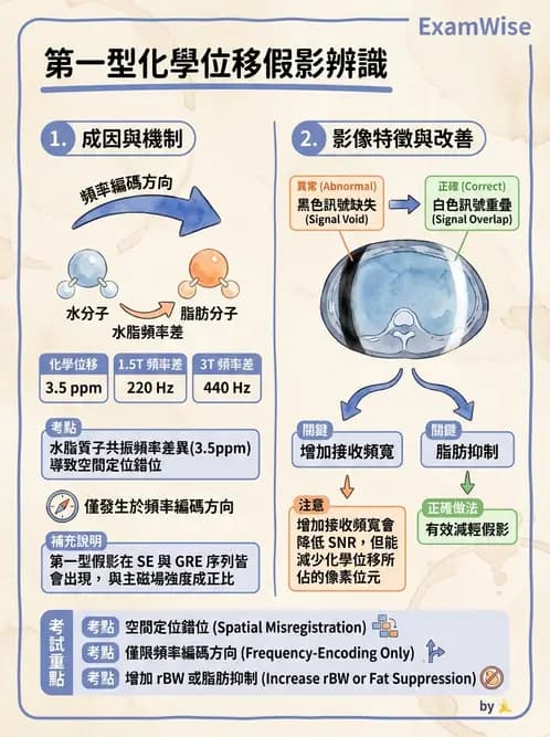 放射 - 磁振影像品質與參數 - AI 圖文解析預覽