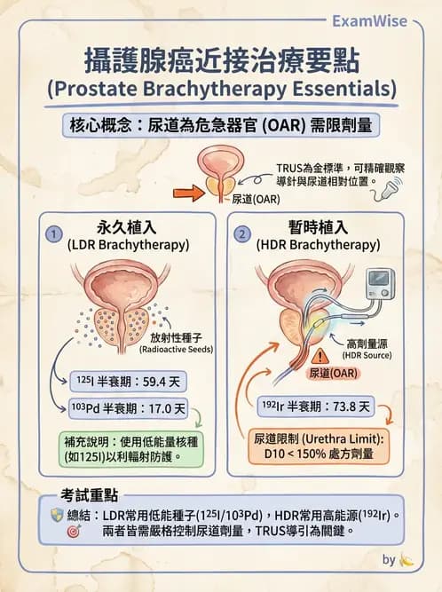 放射 - 插種近接治療 - AI 圖文解析預覽