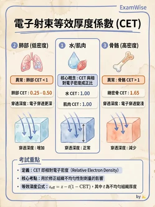 放射 - 電子射束臨床技術與應用 - AI 圖文解析預覽