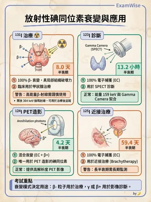 放射 - 蛻變類型與計算 - AI 圖文解析預覽