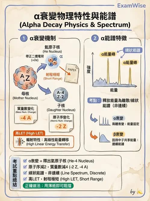 放射 - 蛻變類型與計算 - AI 圖文解析預覽
