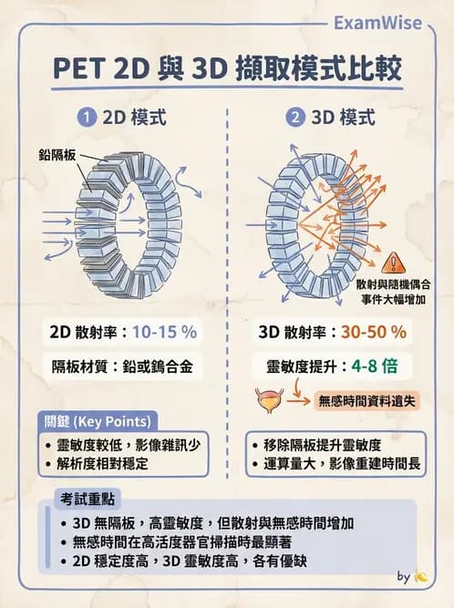 放射 - PET造影原理與重組 - AI 圖文解析預覽