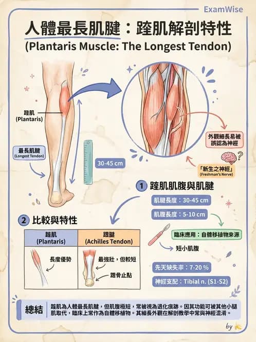 放射 - 下肢肌肉 - AI 圖文解析預覽