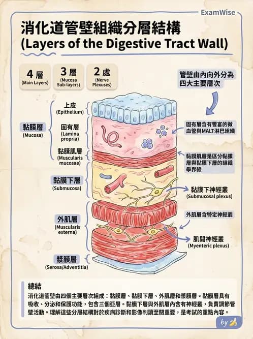 放射 - 胃腸生理 - AI 圖文解析預覽