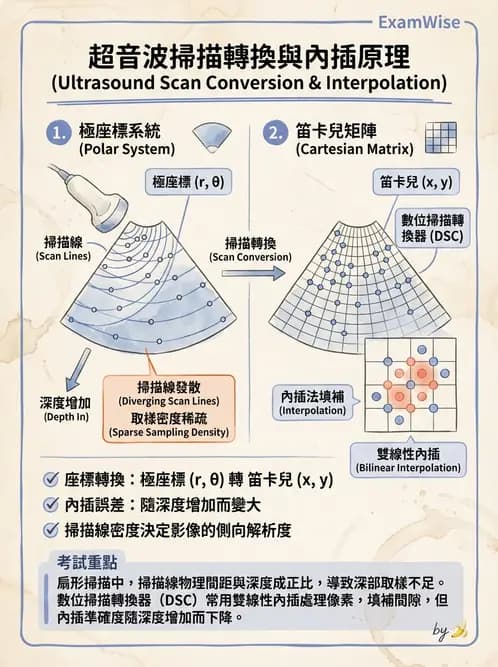 放射 - 超音波成像與都卜勒 - AI 圖文解析預覽
