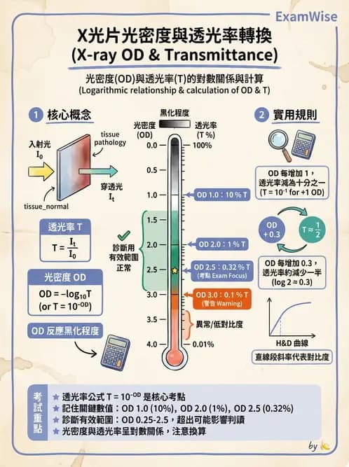 放射 - X光成像系統與影像品質 - AI 圖文解析預覽