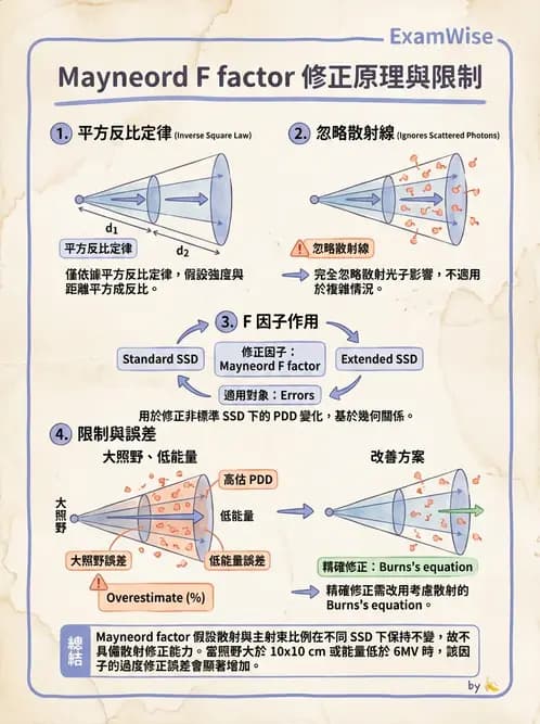 放射 - 深度劑量參數(PDD/TAR/TMR/TPR) - AI 圖文解析預覽