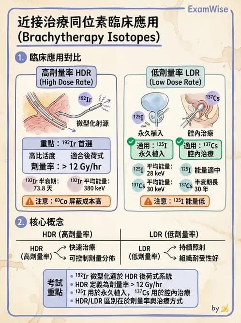 放射 - 腔內近接治療 - AI 圖文解析預覽