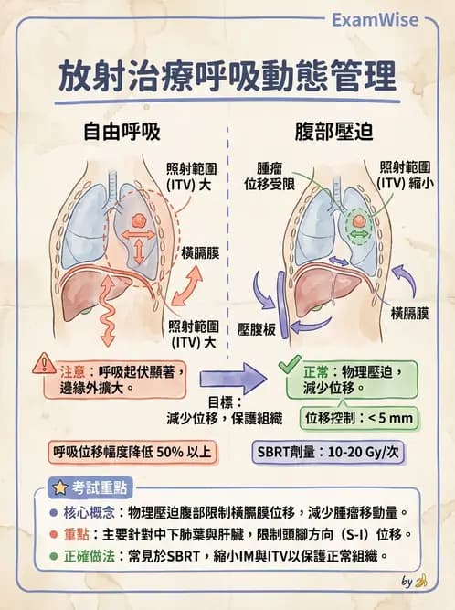 放射 - 多模影像模擬攝影與呼吸運動管理 - AI 圖文解析預覽