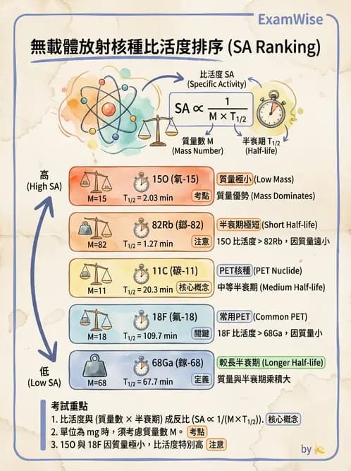放射 - 蛻變類型與計算 - AI 圖文解析預覽