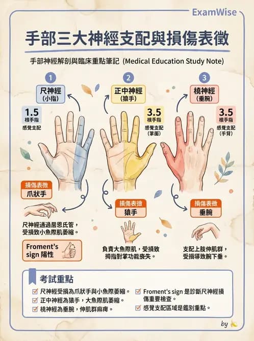 放射 - 脊神經叢與肢體神經 - AI 圖文解析預覽