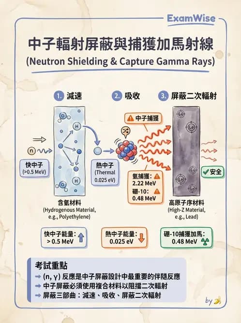 放射 - 屏蔽設計與材料選擇 - AI 圖文解析預覽