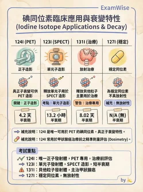 放射 - 核子醫學物理 - AI 圖文解析預覽