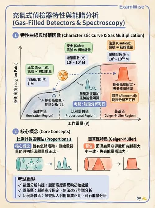 放射 - 充氣式偵檢器 - AI 圖文解析預覽