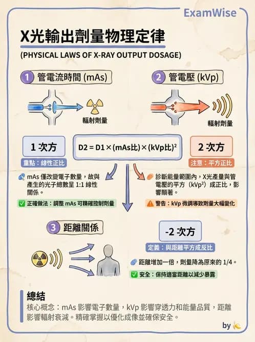 放射 - 曝光因子與影像品質 - AI 圖文解析預覽