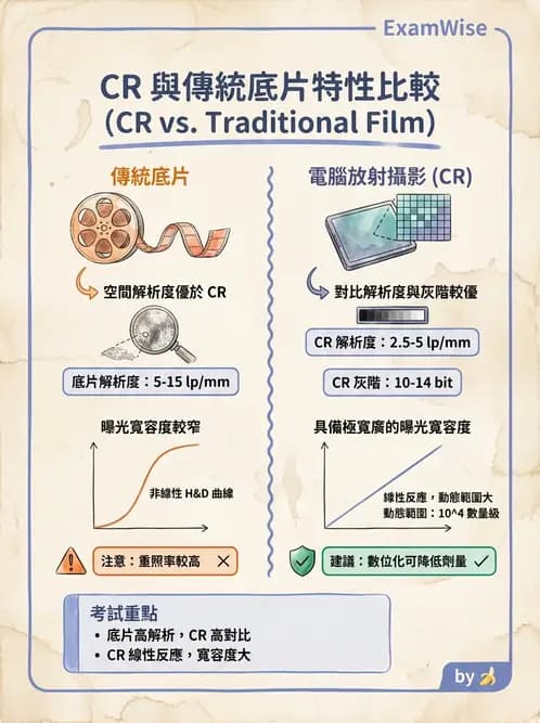放射 - 電腦放射攝影(CR)原理與應用 - AI 圖文解析預覽