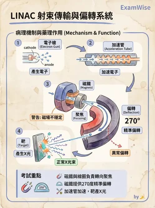 放射 - 遠隔治療機—機器結構與射束物理 - AI 圖文解析預覽