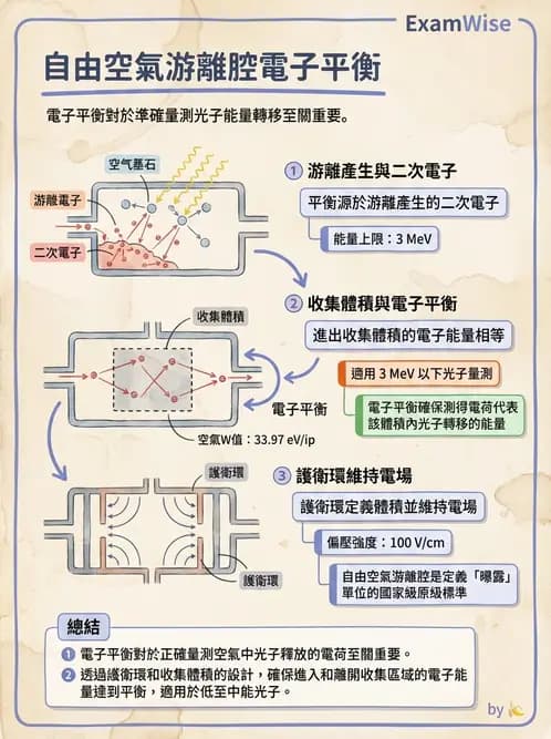 放射 - 游離腔劑量測量 - AI 圖文解析預覽