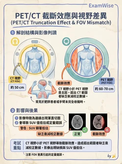 放射 - PET校正、影像重建與臨床操作 - AI 圖文解析預覽