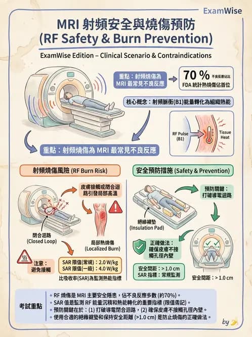 放射 - MRI安全與顯影劑 - AI 圖文解析預覽