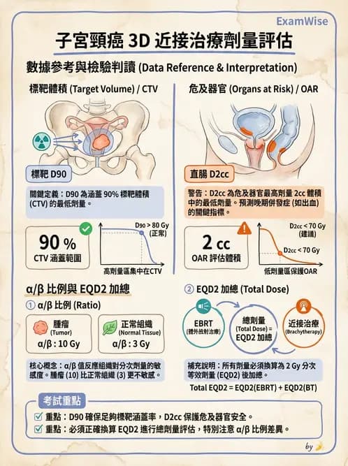 放射 - 近接放射治療臨床計畫與應用 - AI 圖文解析預覽