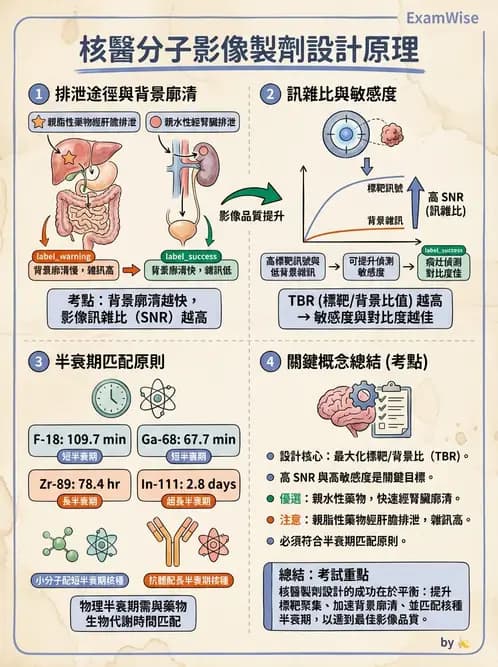 放射 - 肺肝膽與製劑通則 - AI 圖文解析預覽