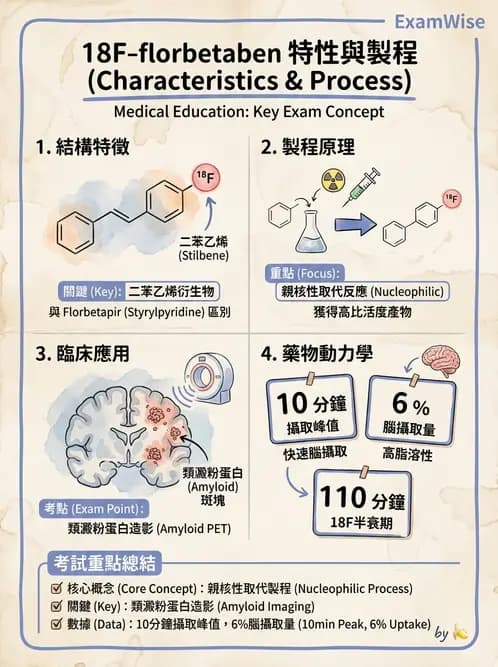 放射 - 腦神經PET藥物 - AI 圖文解析預覽