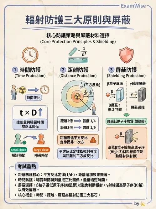 放射 - 輻射安全與保健物理 - AI 圖文解析預覽