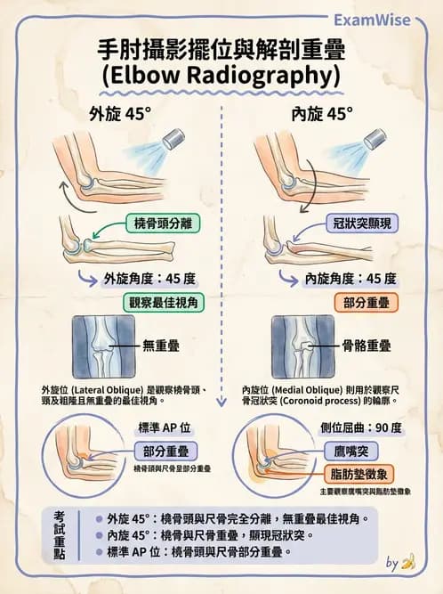 放射 - 軀幹四肢攝影技術 - AI 圖文解析預覽