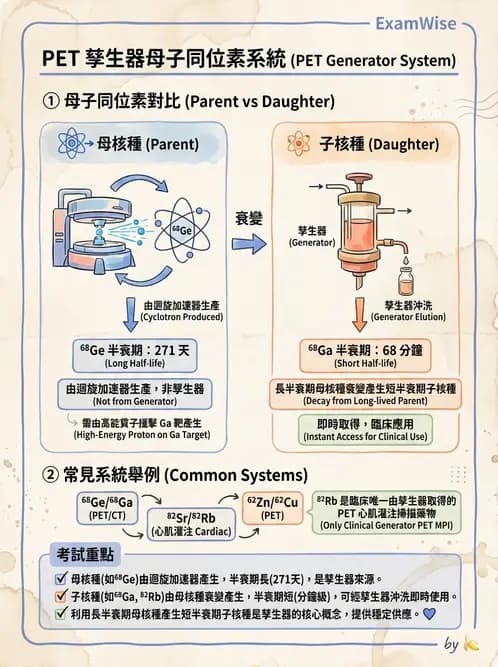 放射 - PET藥物基礎與心臟造影 - AI 圖文解析預覽