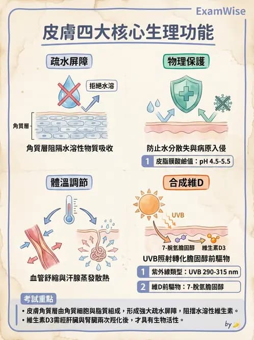 放射 - 細胞、組織與外皮系統 - AI 圖文解析預覽