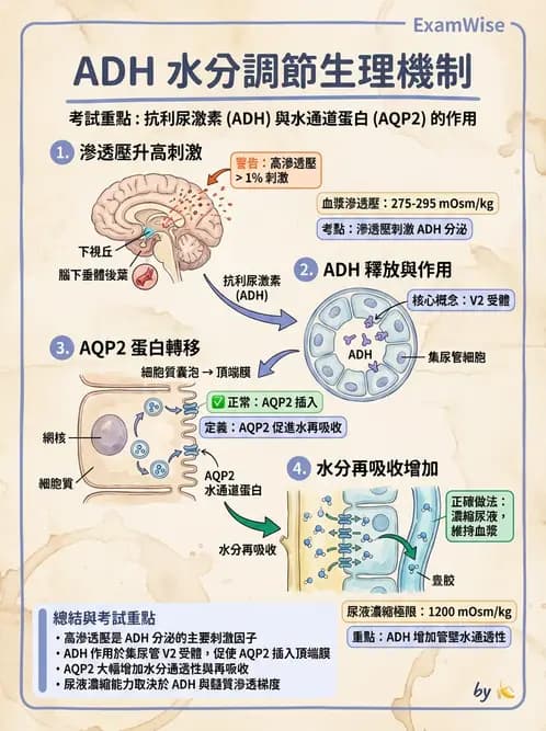 放射 - 腎臟生理 - AI 圖文解析預覽
